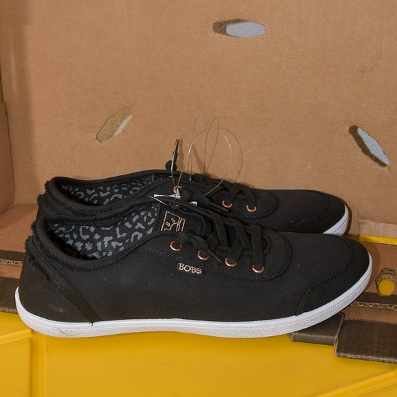 Skechers BOBS B Cute Slip-On Sneaker Black‎ - Picture 3 of 6